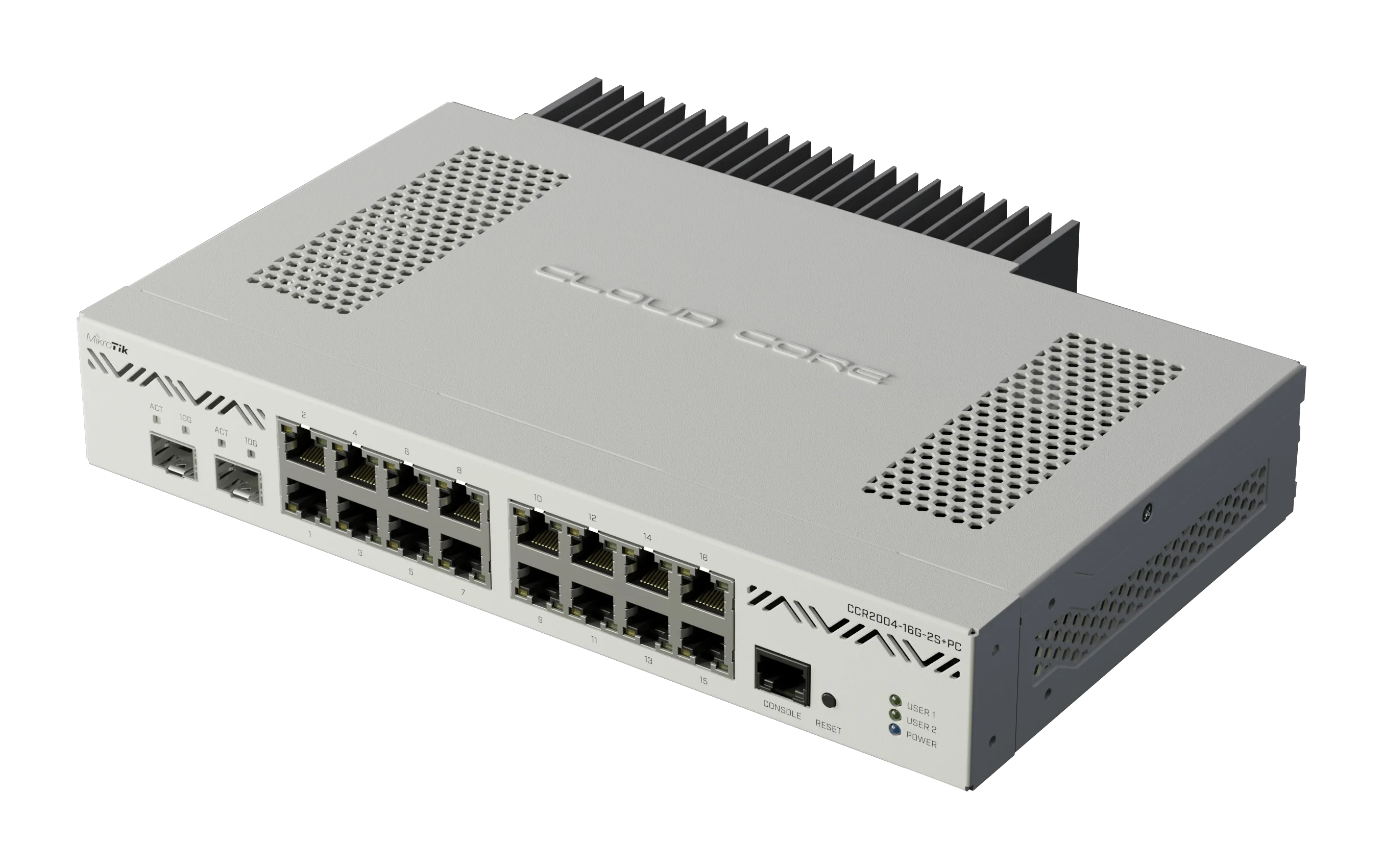 MikroTik CCR2004-16G-2S+PC - NAS STORE