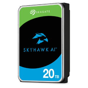 Seagate SkyHawk AI Surveillance Hard Drive 20TB 512MB