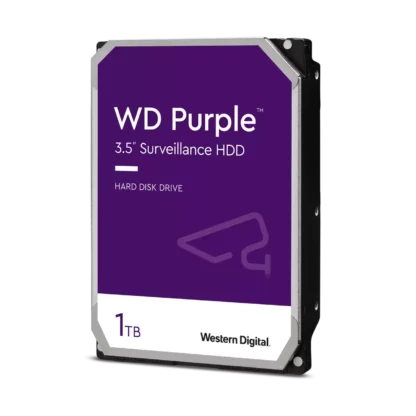 WD Purple Surveillance Hard Drive 1TB 64MB