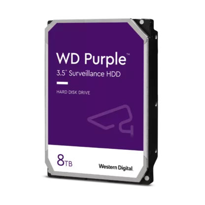 WD Purple Surveillance Hard Drive 8TB 256MB