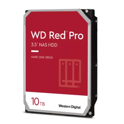 WD Red Pro NAS Hard Drive 10TB 512MB