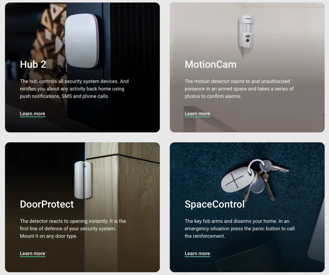 AJAX STARTERKIT CAM WHITE - Image 2