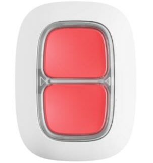 AJAX KEYFOB WIRELESS DOUBLE BUTTON WHITE
