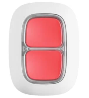 AJAX KEYFOB WIRELESS DOUBLE BUTTON WHITE