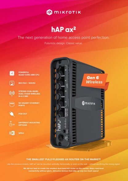 MikroTik hAP ax² WiFi6 - Image 3
