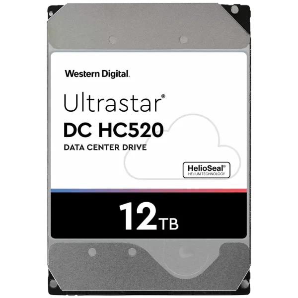 WD Ultrastar DC HC520 HDD 12TB 512MB - NAS STORE