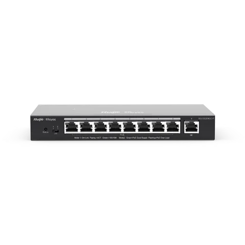 Ruijie Reyee IP Surveillance PoE+ Switch RG-ES209GC-P