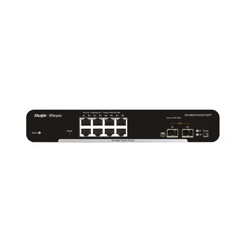 Ruijie Reyee Gigabit Layer 2 Cloud Managed Non-PoE Switch RG-NBS3100-8GT2SFP