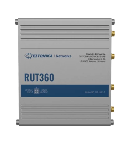Teltonika LTE CAT6 industrial cellular router RUT360