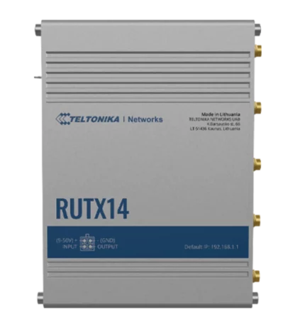 Teltonika 4G LTE CAT 12 industrial cellular router RUTX14