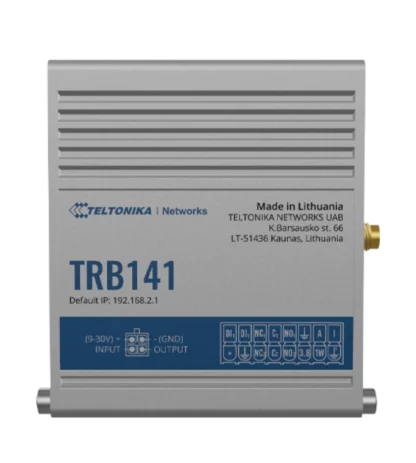 Teltonika industrial rugged GPIO LTE gateway TRB141