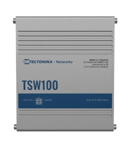 Teltonika industrial unmanaged POE+ switch TSW100