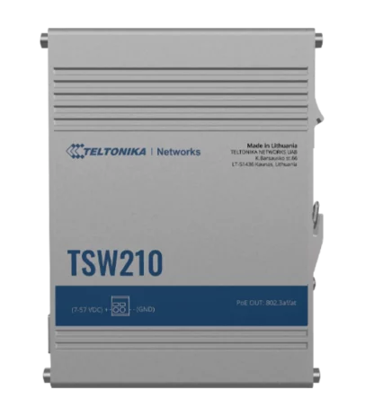 Teltonika  industrial unmanaged Gigabit Switch  with SFP TSW210