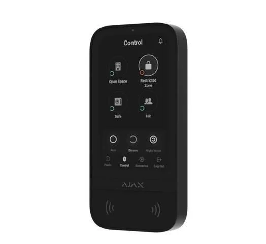 AJAX KEYPAD TOUCHSCREEN BLACK