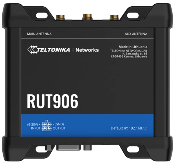 Teltonika industrial RS232 RS485 cellular router RUT906 - NAS STORE