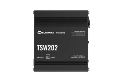 Teltonika industrial managed Gigabit PoE+ Switch TSW202