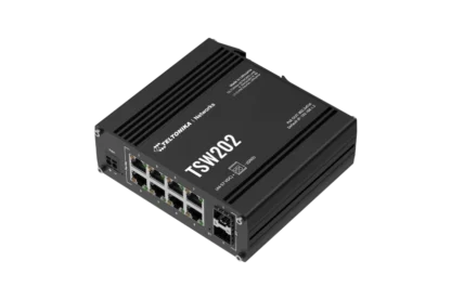 Teltonika industrial managed Gigabit PoE+ Switch TSW202 - Image 2