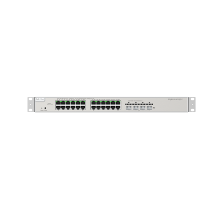 Ruijie Reyee 24-port Gigabit Layer 3 PoE Switch, 4 SFP+, RG-NBS5200-24GT4XS-P