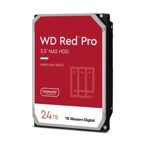 WD Red Pro NAS Hard Drive 24TB