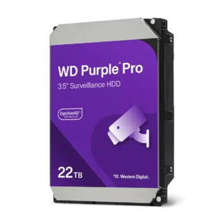 WD Purple Pro Smart Video Hard Drive - 22TB