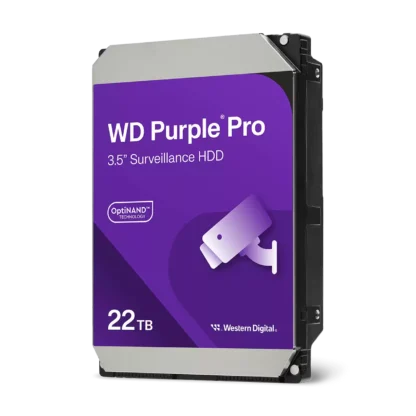 WD Purple Pro Smart Video Hard Drive - 22TB
