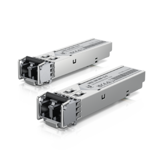 Ubiquiti 1 Gbps Multi-Mode Optical Module 550m 2-Pack