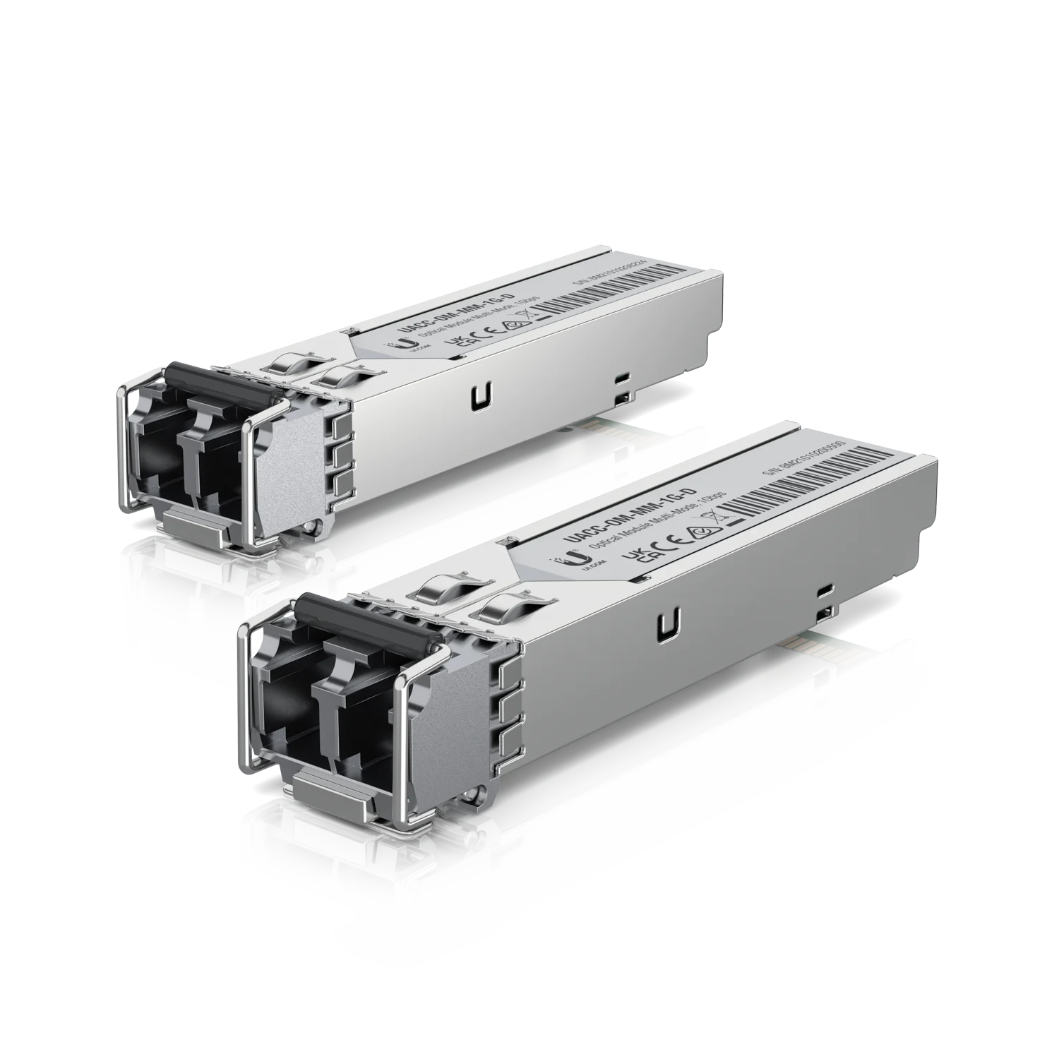 Ubiquiti 1 Gbps Multi-Mode Optical Module 550m 2-Pack