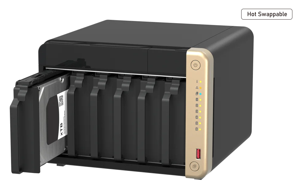 QNAP NAS TS-664-8G - Image 7