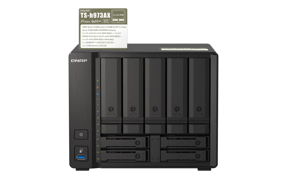 QNAP NAS TS-H973AX-8G