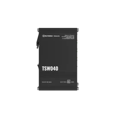 Teltonika industrial unmanaged 8-port PoE+ switch TSW040