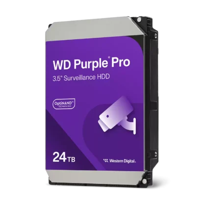 WD Purple Pro Smart Video Hard Drive - 24TB