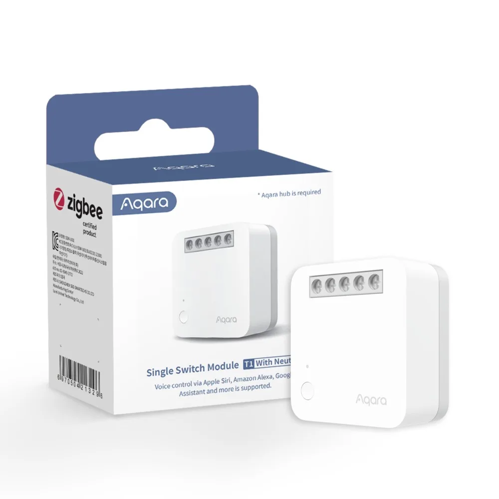 Aqara Single Switch Module T1 - With Neutral