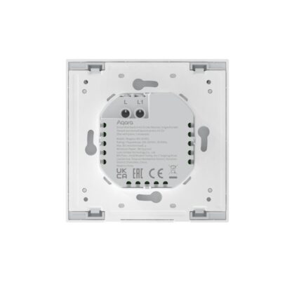 Aqara Smart Wall Switch H1 EU | Single without neutral wire | White - Image 3