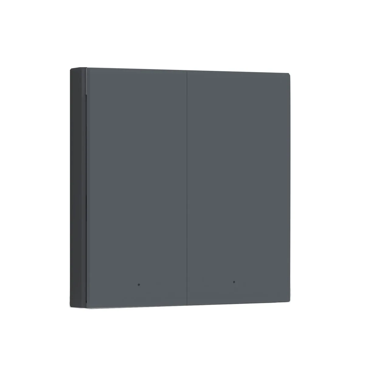Aqara Smart Wall Switch H1 EU | Double without neutral wire | Grey - Image 3