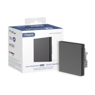 Aqara Smart Wall Switch H1 EU | Single with neutral wire |  Grey