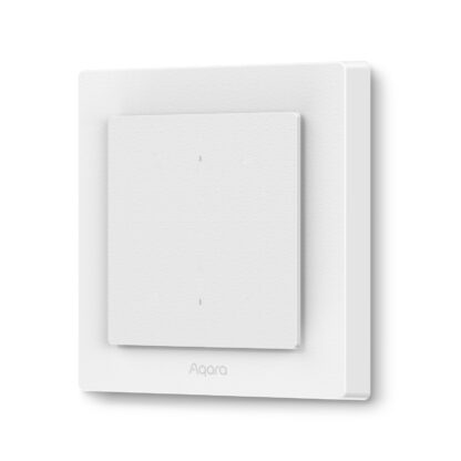 Aqara Smart Wall Switch H2 EU | 2 Buttons | 1 Channel - Image 2