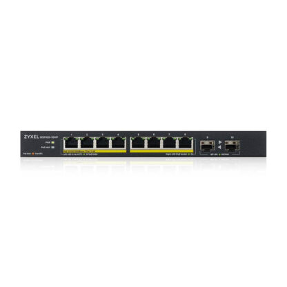 Zyxel GS1100-10HPV2, unmanaged POE 8X Gigabit, 2X fiber uplink, 120 Watt POE - Image 3