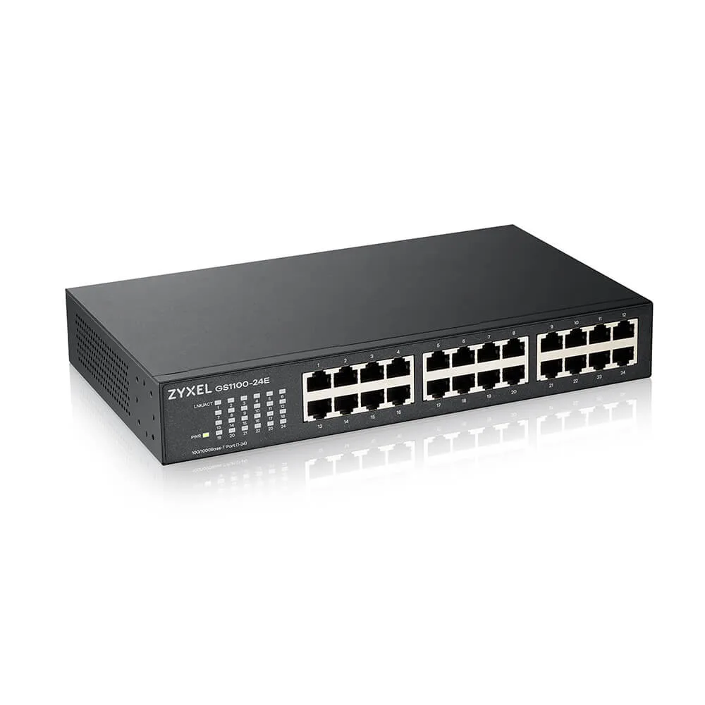 Zyxel GS1100-24E 24 port Gigabit unmanaged switch V3 - Image 2