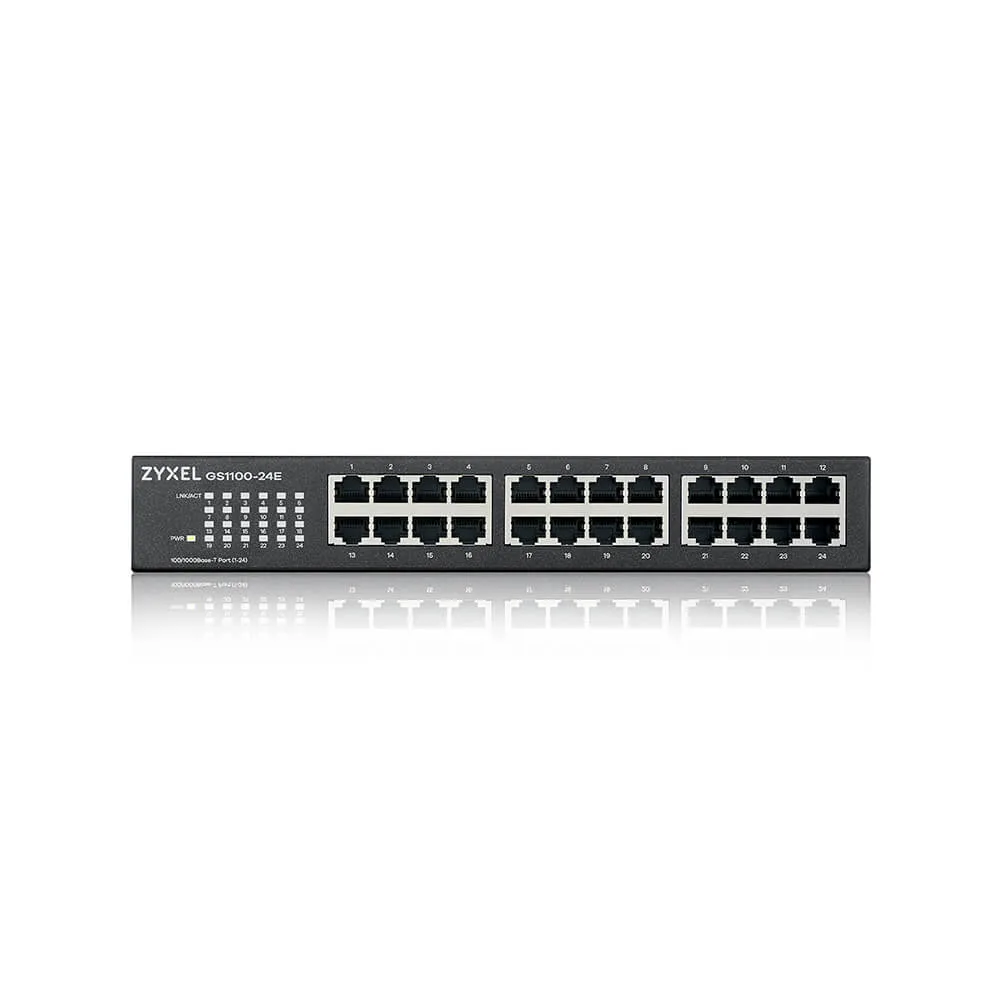 Zyxel GS1100-24E 24 port Gigabit unmanaged switch V3 - Image 3