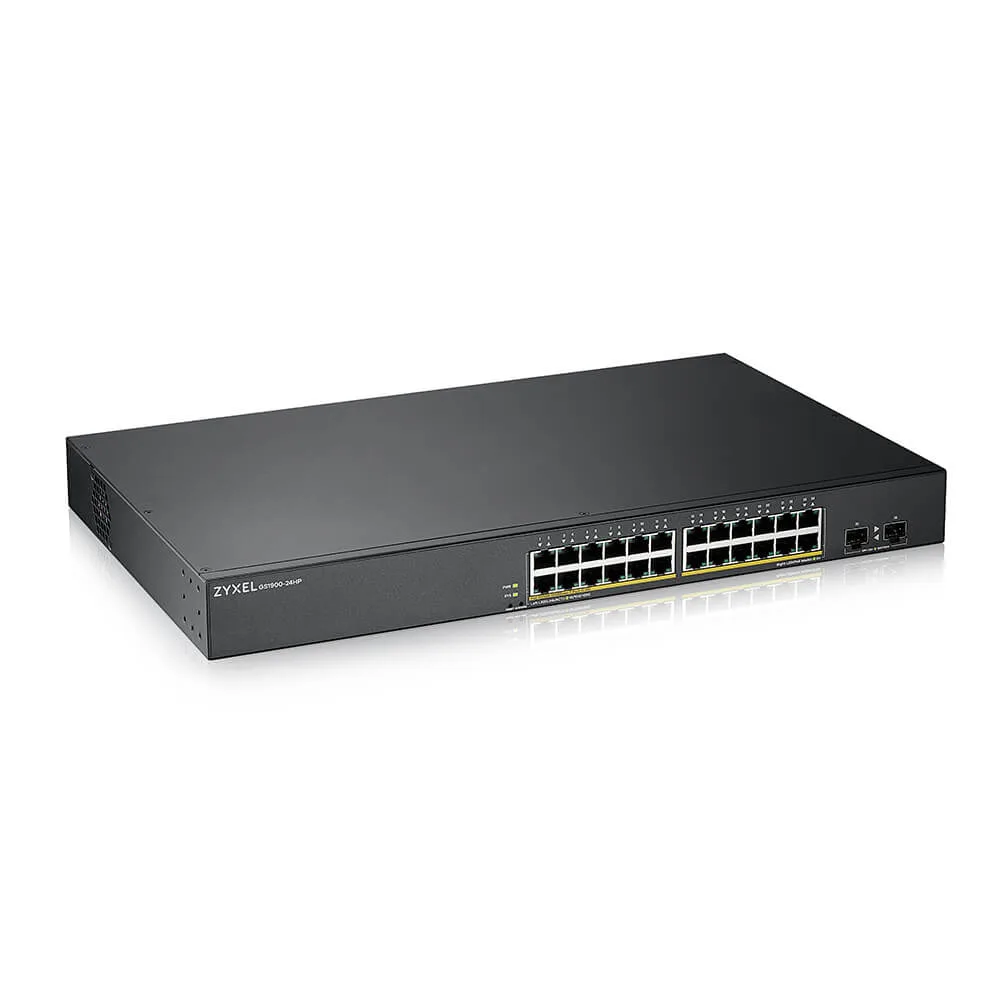 Zyxel GS1900-24HP V2 24-port GBE L2 POE Smart Switch - Image 2