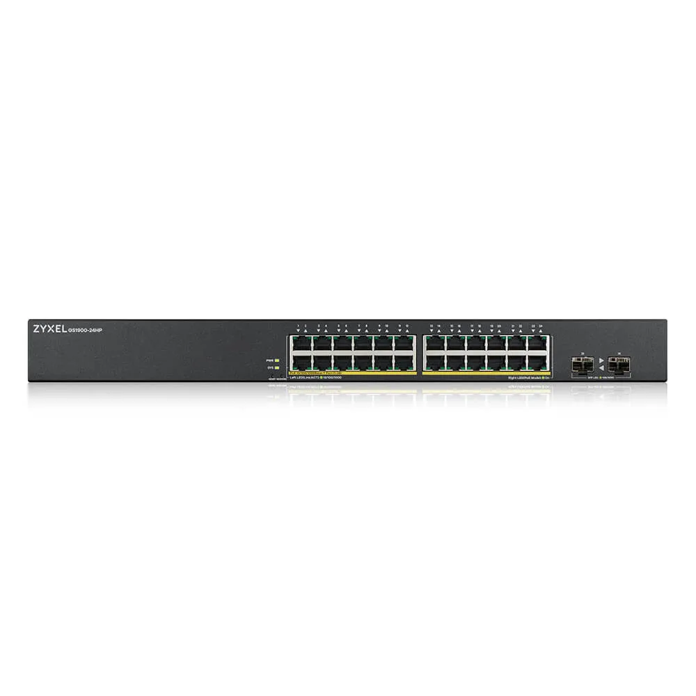 Zyxel GS1900-24HP V2 24-port GBE L2 POE Smart Switch - Image 3