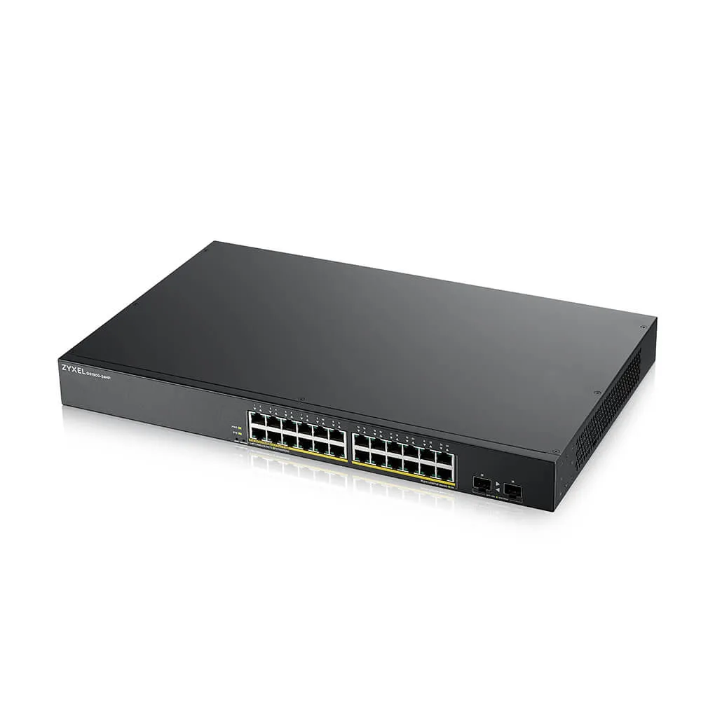 Zyxel GS1900-24HP V2 24-port GBE L2 POE Smart Switch