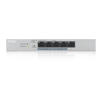 Zyxel GS1200-5HP v2 – 5-Port Web Managed PoE+ Gigabit Switch - Image 3