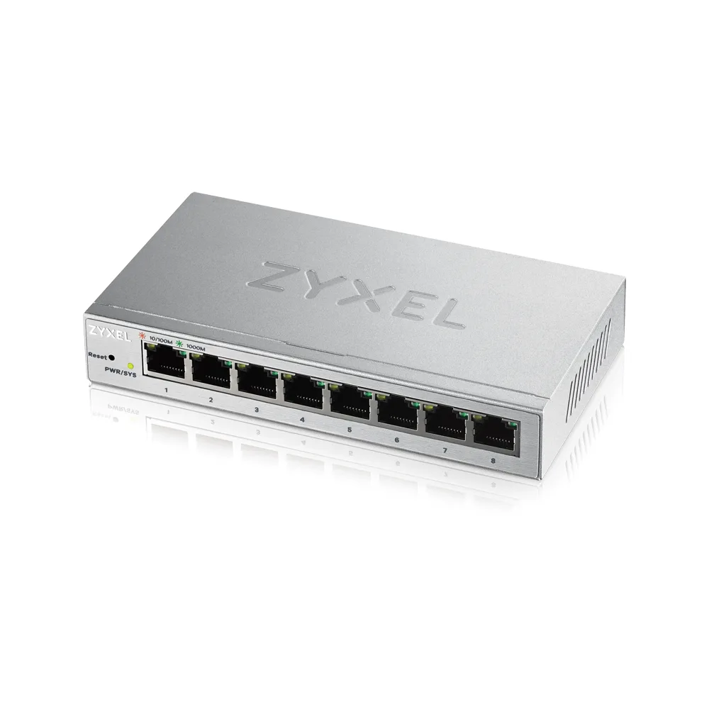 Zyxel GS1200-8 Web Managed 8-Port Gigabit Switch