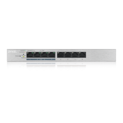 Zyxel GS1200-8HP v2 8-Port Web Managed PoE+ Gigabit Switch - Image 3