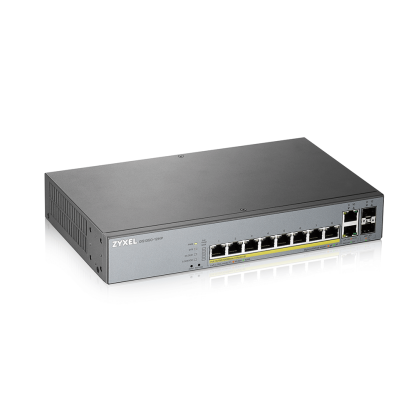 Zyxel GS1350-12HP 12-Port Managed CCTV PoE Switch - Image 2