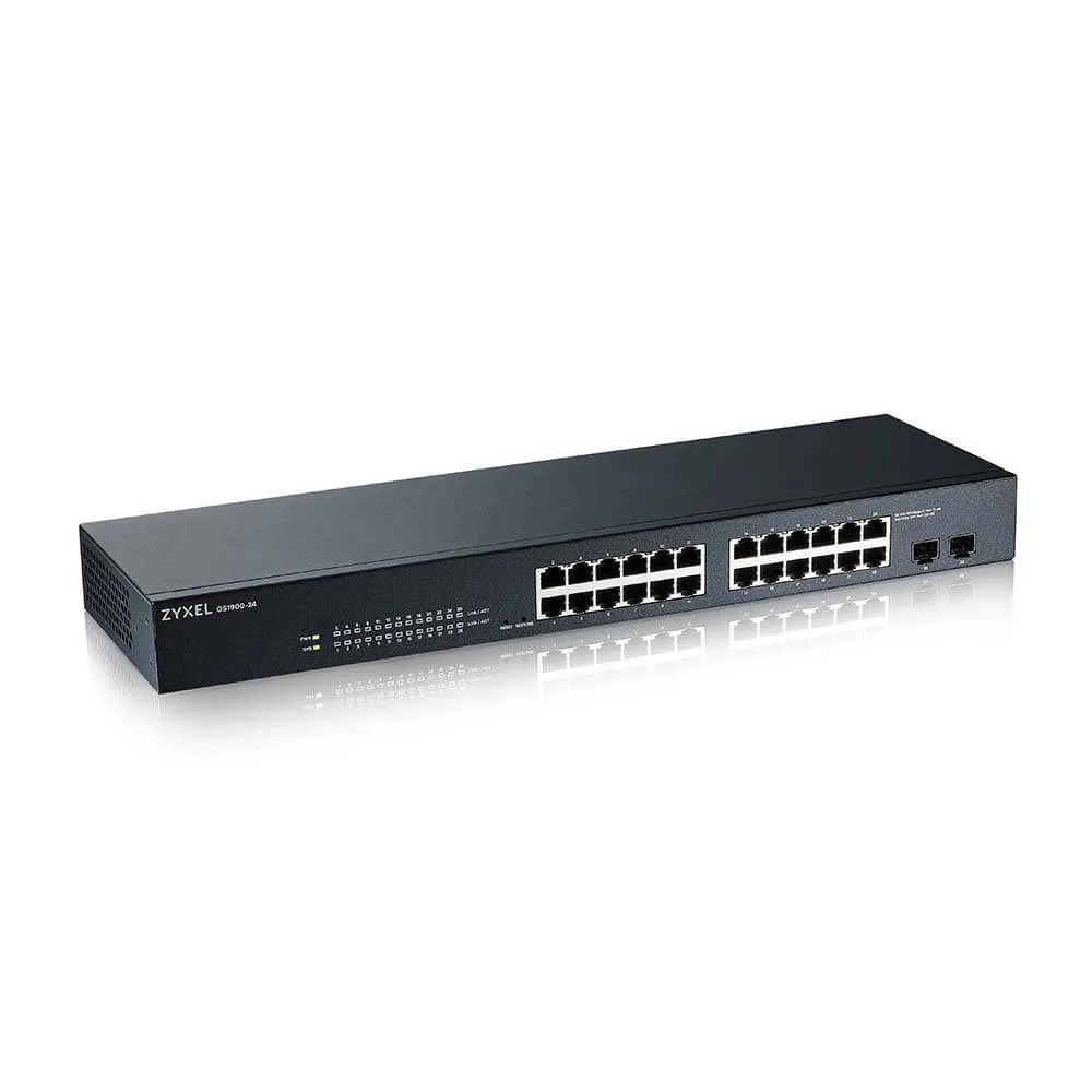 Zyxel GS1900-24 24-Port Smart Switch Rackmount - Image 4