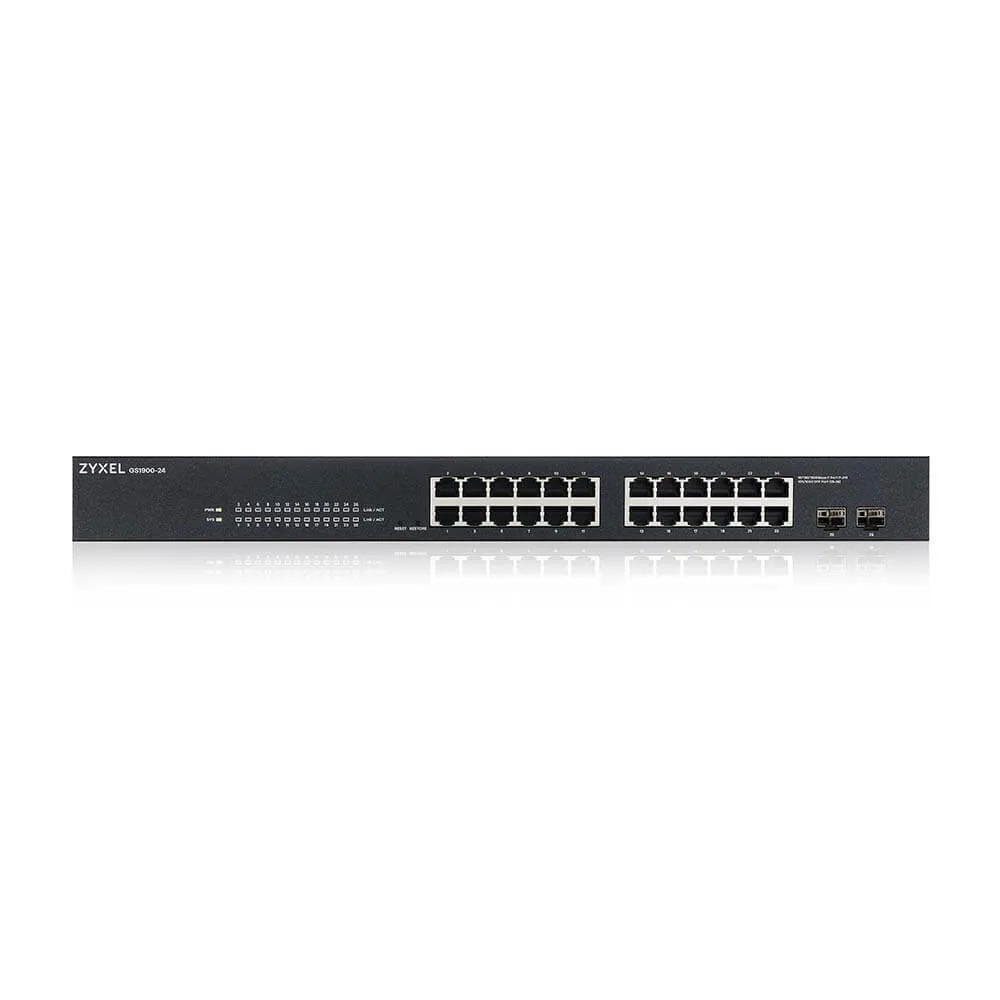 Zyxel GS1900-24 24-Port Smart Switch Rackmount - Image 3