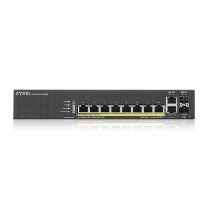 Zyxel GS2220-10HP 8-Port GbE L2 PoE Switch with GbE Uplink - Image 4