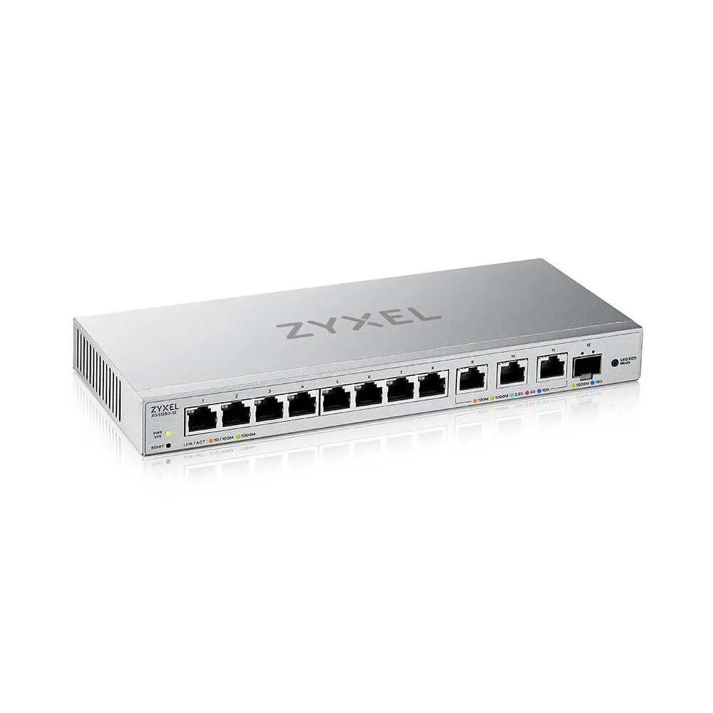 Zyxel XGS1250-12 V2 12-PORT GbE Webmanaged Desktop Switch